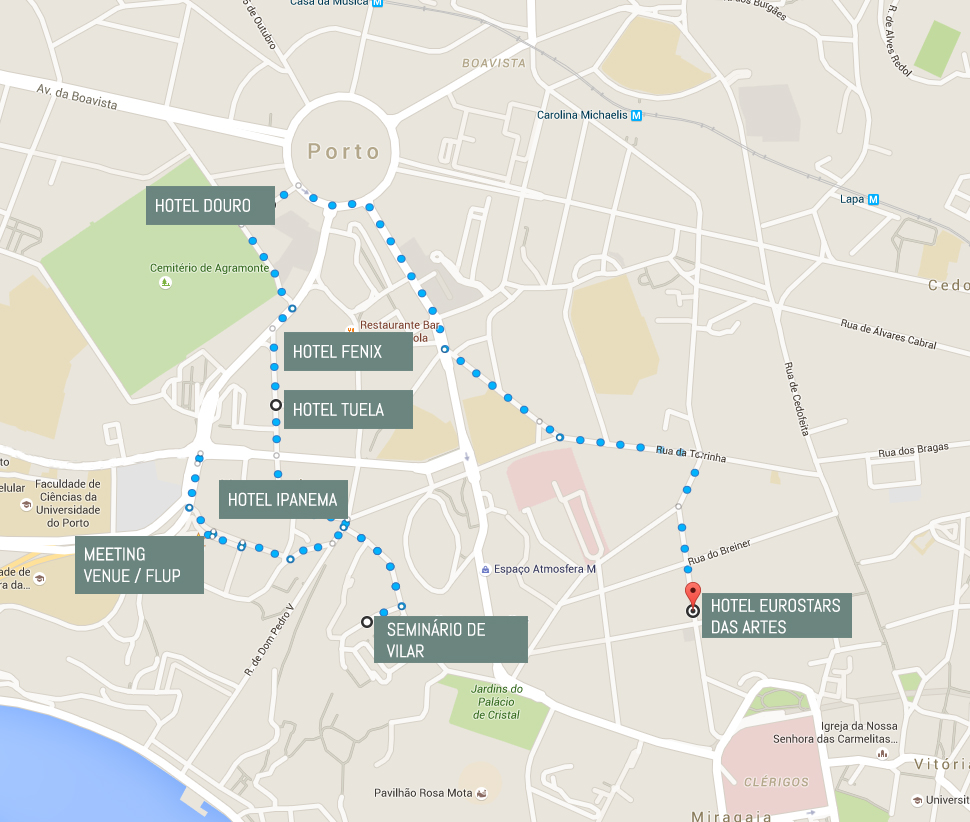 hotels map